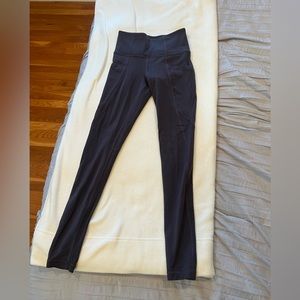 Athleta leggings gray/purple, Size XXS